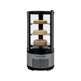 Vitrină frigorifică refrigerare ventilată rotativă, 100 litri, Sarina